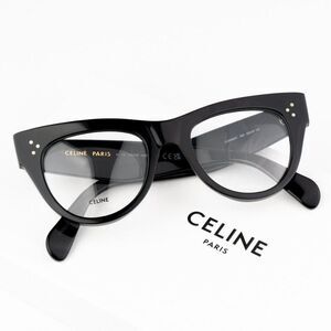 NEW Celine CL5003IN 001 Black Cat Eye Women Eyeglasses CL 5003IN